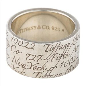 Tiffany & Co Scripted Ring